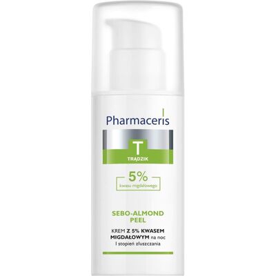 PHARMACERIS T SEBO-ALMOND PEEL 10% Krem do twarzy, 50ml PHARMACERIS T SEBO-ALMOND PEEL 10% Krem do twarzy, 50ml
