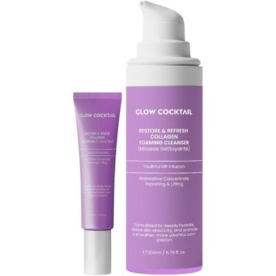 Pianka oczyszczająca Restore & Refresh 200 ml + krem pod oczy Restore & Revive 15 ml Pianka oczyszczająca Restore & Refresh 200 ml + krem pod oczy Restore & Revive 15 ml