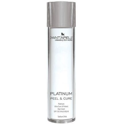Peel & Cure Platynowy Krem Na Dzień, 50ml, Chantarelle Platinum Ultra Cure & Protect Day Cream Spf50 Uva/uvb/ir Peel & Cure Platynowy Krem Na Dzień, 50ml, Chantarelle Platinum Ultra Cure & Protect Day Cream Spf50 Uva/uvb/ir