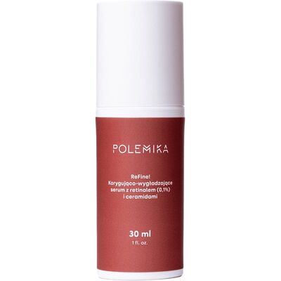 POLEMIKA - ReFine! Korygująco – wygładzające serum z retinalem (0,1%) i ceramidami 30 ml POLEMIKA - ReFine! Korygująco – wygładzające serum z retinalem (0,1%) i ceramidami 30 ml