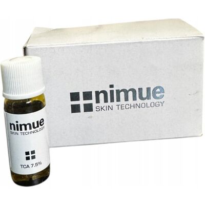 Profesjonalny peeling chemiczny Nimue Professional TCA 7,5% 10x5ml Profesjonalny peeling chemiczny Nimue Professional TCA 7,5% 10x5ml