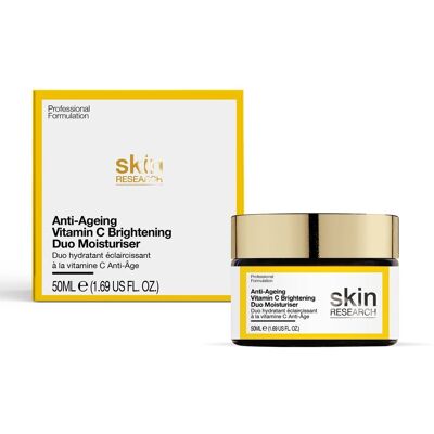 Przeciwstarzeniowy Rozjaśniający Krem Duo z Witaminą C 50ml Przeciwstarzeniowy Rozjaśniający Krem Duo z Witaminą C 50ml