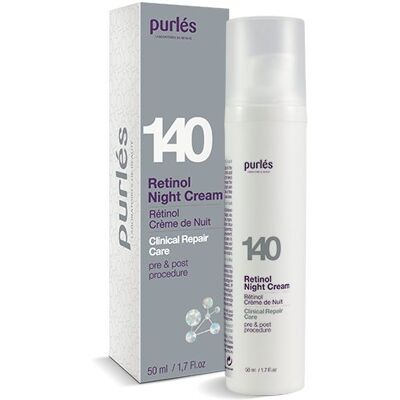 Purlés 140 Retinol Night Cream 0,5% krem na noc z 0,5% retinolem 50 ml Purlés 140 Retinol Night Cream 0,5% krem na noc z 0,5% retinolem 50 ml