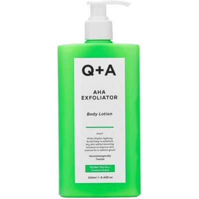 Q+A Nawilżający Balsam do Ciała z Kwasami AHA 250ml Q+A Nawilżający Balsam do Ciała z Kwasami AHA 250ml