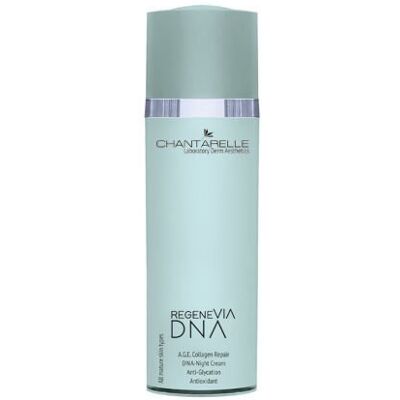 REGENEVIA DNA A.G.E. krem na noc, regeneracja kolagenu, 50ml, CHANTARELLE DNA-Night Cream Anti-Glycation REGENEVIA DNA A.G.E. krem na noc, regeneracja kolagenu, 50ml, CHANTARELLE DNA-Night Cream Anti-Glycation