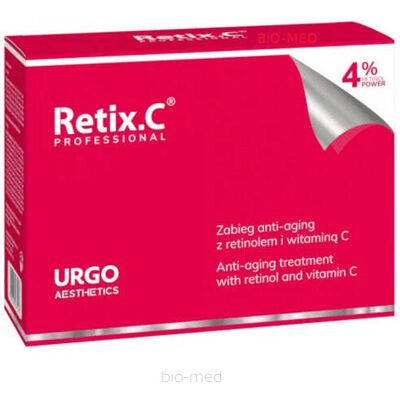 RETIX C 4% PROFESJONAL ZESTAW 5x2ml + 5x4g RETIX C 4% PROFESJONAL ZESTAW 5x2ml + 5x4g