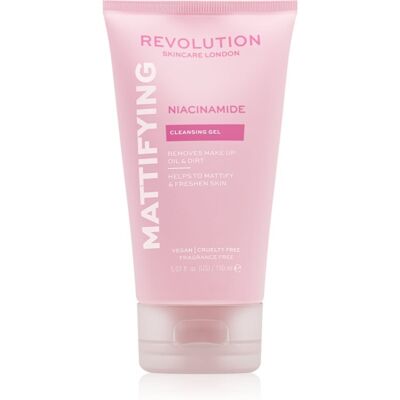 Revolution Skincare Niacinamide Mattify - Matowe żel do mycia twarzy - 150ml Revolution Skincare Niacinamide Mattify - Matowe żel do mycia twarzy - 150ml