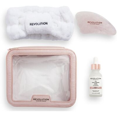 Revolution Skincare, The Hyaluronic Acid Skincare Gift Set, Zestaw Kosmetyków do Pielęgnacji Twarzy, 4 szt. Revolution Skincare, The Hyaluronic Acid Skincare Gift Set, Zestaw Kosmetyków do Pielęgnacji Twarzy, 4 szt.