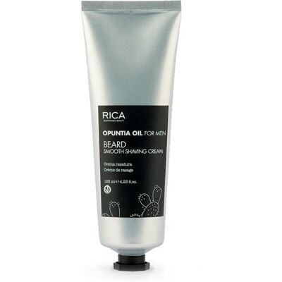 Rica Opuntia Oil For Men Beard Smooth Shaving Cream 125ml Rica Opuntia Oil For Men Beard Smooth Shaving Cream 125ml