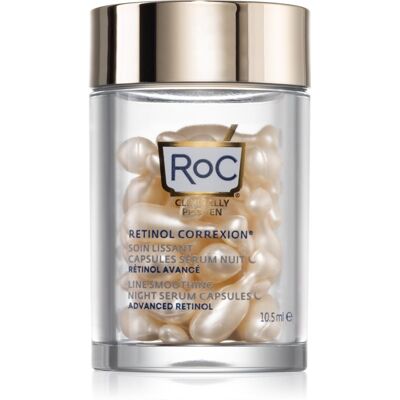 Kapsułki Roc Retinol Correxion Wygładzające Linie Nocne Serum (30 sztuk) Kapsułki Roc Retinol Correxion Wygładzające Linie Nocne Serum (30 sztuk)