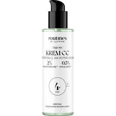 Routines By Alkmie Krem Cc Do Twarzy Redukujący Zaczerwienienia Dzień 50 Ml Routines By Alkmie Krem Cc Do Twarzy Redukujący Zaczerwienienia Dzień 50 Ml