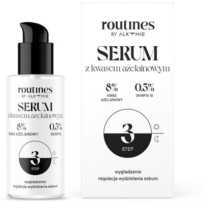 ROUTINES Serum z kwasem azelainowym regulacja sebum STEP 3 30ml ROUTINES Serum z kwasem azelainowym regulacja sebum STEP 3 30ml