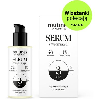 ROUTINES Serum z witaminą C redukujące zaczerwienienia STEP 3 30ml ROUTINES Serum z witaminą C redukujące zaczerwienienia STEP 3 30ml