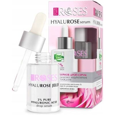 Różane nawilżające serum hialuronowe 30ML Różane nawilżające serum hialuronowe 30ML