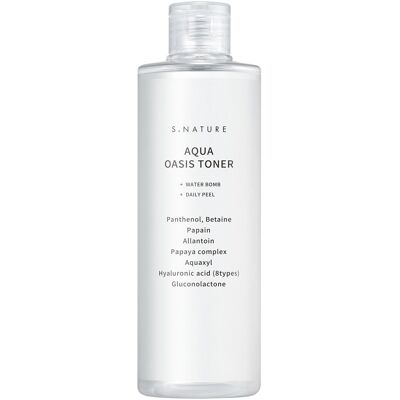 S.NATURE, Aqua Oasis Toner nawilżający tonik z kwasem PHA i betainą 300ml S.NATURE, Aqua Oasis Toner nawilżający tonik z kwasem PHA i betainą 300ml