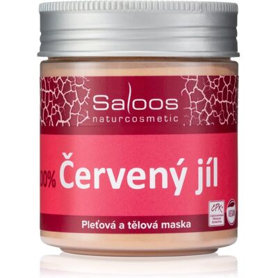 Saloos Clay Mask Montmorillonite maseczka do twarzy i ciała do cery zmęczonej 140 g Saloos Clay Mask Montmorillonite maseczka do twarzy i ciała do cery zmęczonej 140 g