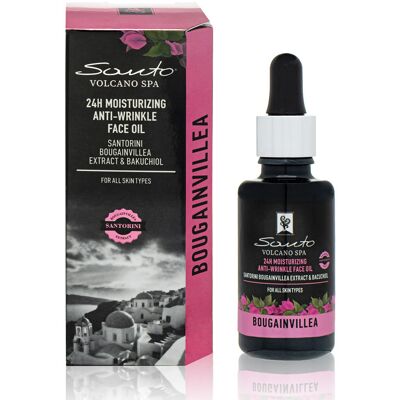 Santo Volcano Spa, Bougainvillea, Nawilżający Olejek do twarzy, 30 ml Santo Volcano Spa, Bougainvillea, Nawilżający Olejek do twarzy, 30 ml