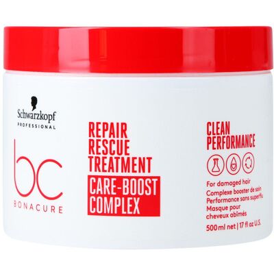 SCHWARZKOPF PROFESSIONAL BONACURE REPAIR RESCUE TREATMENT Bardzo intensywna regenerująca maska do włosów 500ml SCHWARZKOPF PROFESSIONAL BONACURE REPAIR RESCUE TREATMENT Bardzo intensywna regenerująca maska do włosów 500ml