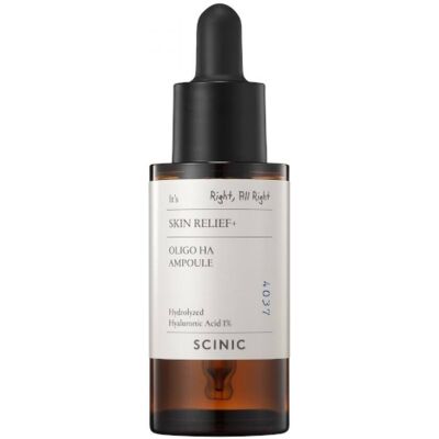Scinic, Skin Relief Oligo Ha Vegan, Ampułka, 30ml Scinic, Skin Relief Oligo Ha Vegan, Ampułka, 30ml
