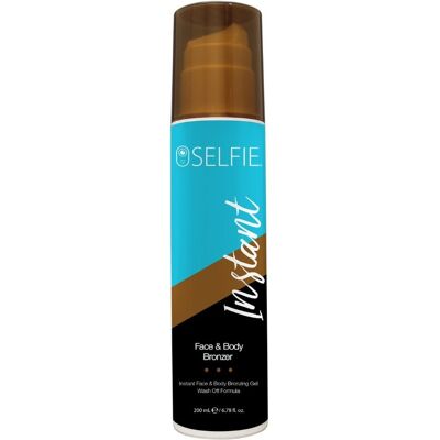 Selfie Instant natychmiastowy żel bronzer do twarzy ciało bez samoopalacza Selfie Instant natychmiastowy żel bronzer do twarzy ciało bez samoopalacza