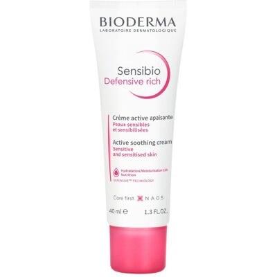 Bioderma Sensibio Defensive Rich Krem Nawilżający - Skóra Wrażliwa Bioderma Sensibio Defensive Rich Krem Nawilżający - Skóra Wrażliwa