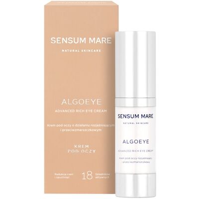 Sensum Mare Algoeye - Zaawansowany krem pod oczy - 15ml Sensum Mare Algoeye - Zaawansowany krem pod oczy - 15ml