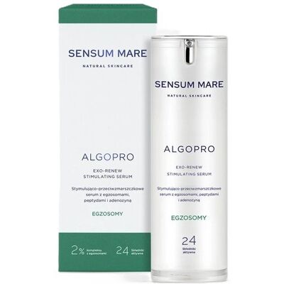 Sensum Mare Algopro Stymulująco-Przeciwzmarszczkowe Serum z Egzosomami Peptydami i Adenozyną 30ml Sensum Mare Algopro Stymulująco-Przeciwzmarszczkowe Serum z Egzosomami Peptydami i Adenozyną 30ml