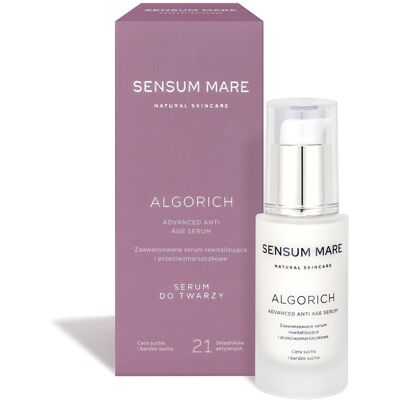 Serum ALGORICH Sensum Mare - Przeciwstarzeniowe, 35ml Serum ALGORICH Sensum Mare - Przeciwstarzeniowe, 35ml