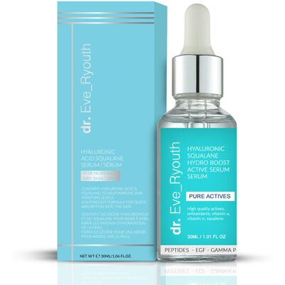 Dr. Eve_ryouth 30ml Kwas hialuronowy Squalane Hydro Boost Serum - Nawilżenie skóry Dr. Eve_ryouth 30ml Kwas hialuronowy Squalane Hydro Boost Serum - Nawilżenie skóry