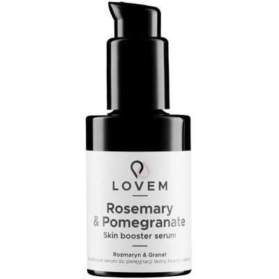 Serum dla cery delikatnej LOVEM Rozmaryn i Granat Serum dla cery delikatnej LOVEM Rozmaryn i Granat