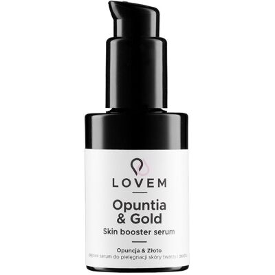 Serum dla cery dojrzałej LOVEM Opuncja i 24K Złoto Serum dla cery dojrzałej LOVEM Opuncja i 24K Złoto