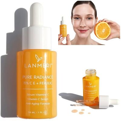 SERUM DO TWARZY 30 ML WITAMINA C E KWAS ASKORBINOWY ROZJAŚNIAJĄCE SERUM DO TWARZY 30 ML WITAMINA C E KWAS ASKORBINOWY ROZJAŚNIAJĄCE