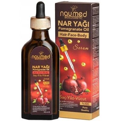 Serum Olejek z PESTEK GRANATU 100% Tureckie Twarz Ciało Włosy NAUMED 100ml Serum Olejek z PESTEK GRANATU 100% Tureckie Twarz Ciało Włosy NAUMED 100ml
