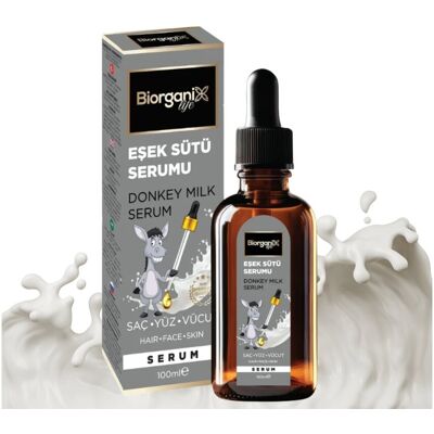 Serum Tureckie Mleczko Ośle Twarz Ciało Włosy 100 ml odnowa skóry bez parafiny Serum Tureckie Mleczko Ośle Twarz Ciało Włosy 100 ml odnowa skóry bez parafiny