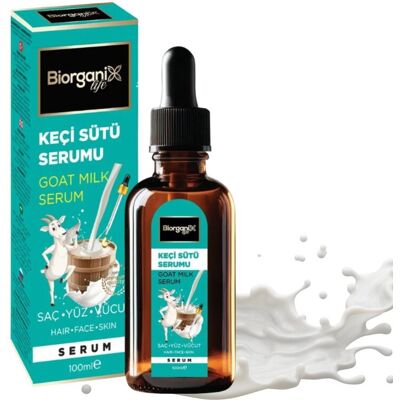 Serum tureckie z Mleczkiem Kozim 100 ml – 3w1, Biorganix Life bez parafiny Serum tureckie z Mleczkiem Kozim 100 ml – 3w1, Biorganix Life bez parafiny