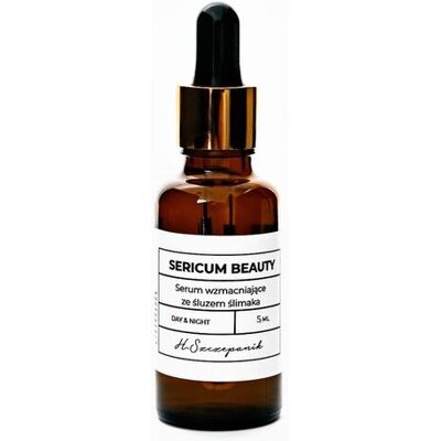 Serum Wzmacniające ze Śluzem Ślimaka - na zmarszczki i przebarwienia 5 ml Serum Wzmacniające ze Śluzem Ślimaka - na zmarszczki i przebarwienia 5 ml