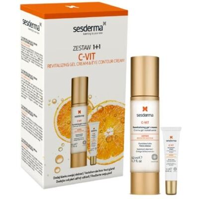 Sesderma C-VIT, Zestaw kosmetyków do pielęgnacji twarzy, 2 szt. Sesderma C-VIT, Zestaw kosmetyków do pielęgnacji twarzy, 2 szt.