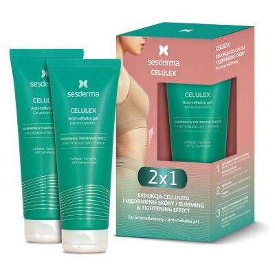 Sesderma Celulex, Żel Antycellulitowy, 2x200ml Sesderma Celulex, Żel Antycellulitowy, 2x200ml