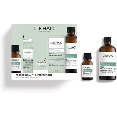 Set Lierac: Anti-Blemish Protocol Stop Spots, Anti Spot, Local Treatment Cream, For Face, 15 ml + Anti-Blemish Peeling, Exfoliating, Peeling Lotion,.. Set Lierac: Anti-Blemish Protocol Stop Spots, Anti Spot, Local Treatment Cream, For Face, 15 ml + Anti-Blemish Peeling, Exfoliating, Peeling Lotion,..