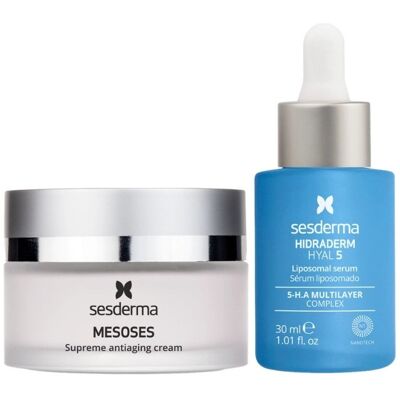 Set Sesderma: Mesoses, Anti Aging, Cream, For Face, 50 ml + Hydraderm Hyal 5, Ultra Hydrating, Serum, For Face, 30 ml Set Sesderma: Mesoses, Anti Aging, Cream, For Face, 50 ml + Hydraderm Hyal 5, Ultra Hydrating, Serum, For Face, 30 ml
