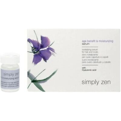 Simply Zen, Age Benefit & Moisturizing, Serum do włosów, Dla rewitalizacji, 12x, 5 ml Simply Zen, Age Benefit & Moisturizing, Serum do włosów, Dla rewitalizacji, 12x, 5 ml