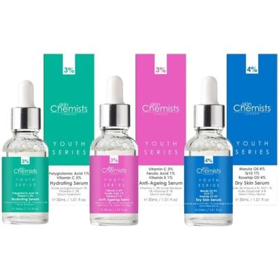 Skin Chemists Zestaw Serum Przeciwstarzeniowych Skin Chemists Zestaw Serum Przeciwstarzeniowych