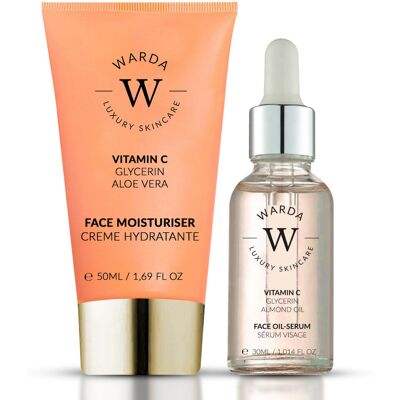 Warda Luksusowa Pielęgnacja Skóry Krem z Witaminą C - Rozświetlający, Unisex, 50ml Warda Luksusowa Pielęgnacja Skóry Krem z Witaminą C - Rozświetlający, Unisex, 50ml