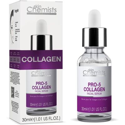 skinChemists Pro-Collagen 5 Serum do Twarzy 30ml skinChemists Pro-Collagen 5 Serum do Twarzy 30ml