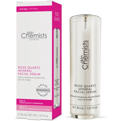 skinChemists Rose Quartz Mineral Facial Serum 30ml skinChemists Rose Quartz Mineral Facial Serum 30ml