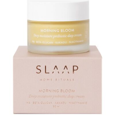 Slaap, Morning Bloom, Prebiotyczny krem nawilżający na dzień, 50 ml Slaap, Morning Bloom, Prebiotyczny krem nawilżający na dzień, 50 ml