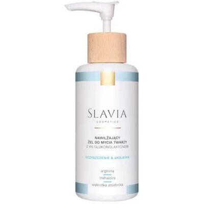 Slavia Cosmetics, Nawilżający Żel Do Mycia Twarzy, 150ml Slavia Cosmetics, Nawilżający Żel Do Mycia Twarzy, 150ml