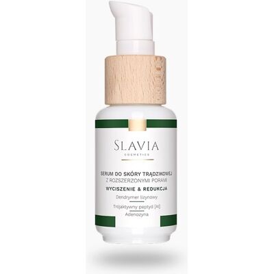 SLAVIA Serum do Skóry Trądzikowej z Rozszerzonymi Porami 30ml SLAVIA Serum do Skóry Trądzikowej z Rozszerzonymi Porami 30ml
