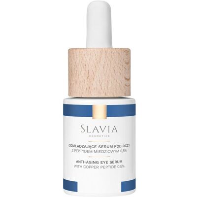 SLAVIA Serum pod Oczy z Peptydem Miedziowym 15ml SLAVIA Serum pod Oczy z Peptydem Miedziowym 15ml