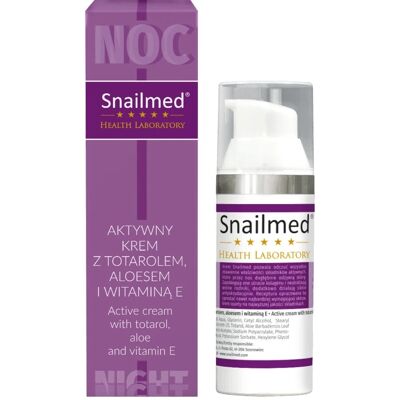 Snailmed Krem na noc do skóry wrażliwej 30ml Snailmed Krem na noc do skóry wrażliwej 30ml